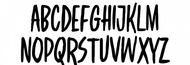 alltoz Font LOWERCASE