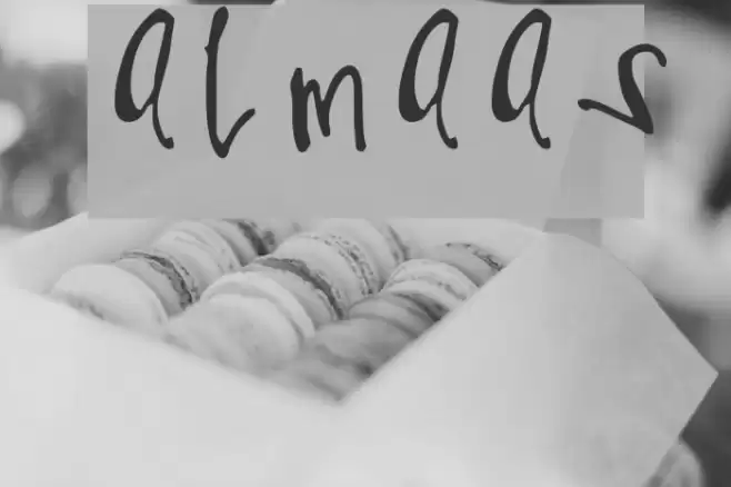 almaas Font examples