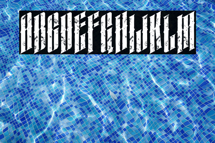 almanacitalicgrunge Example 2