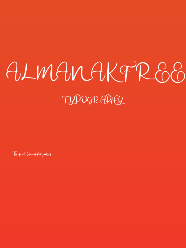 almanak FREE Poster