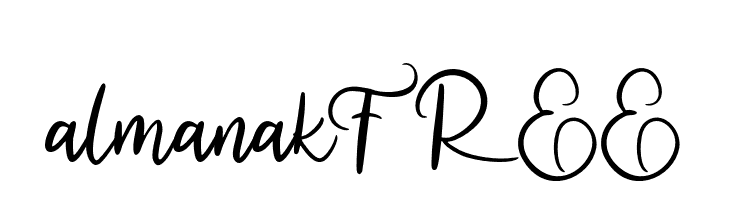 almanakFREE  font caratteri gratis