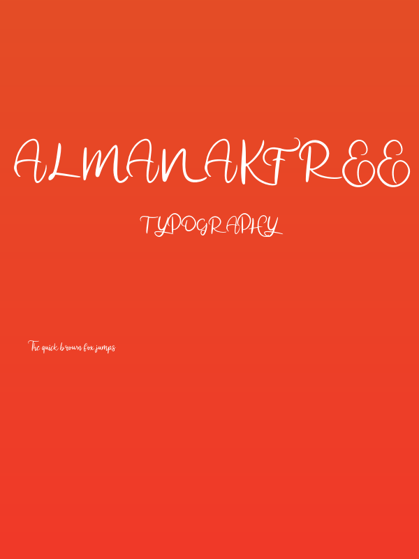 almanakFREE Poster