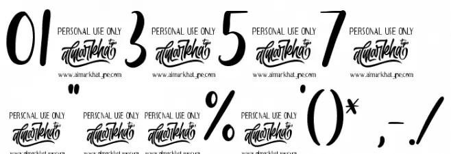 almeira Font OTHER CHARS