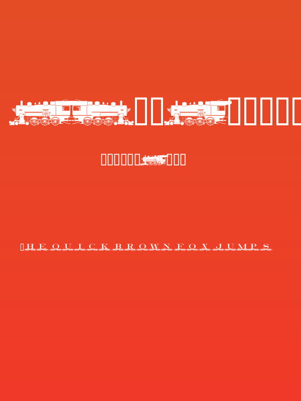 alphabettrain Poster