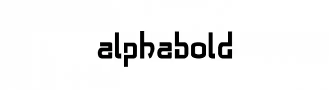 alphabold  Скачать бесплатные шрифты