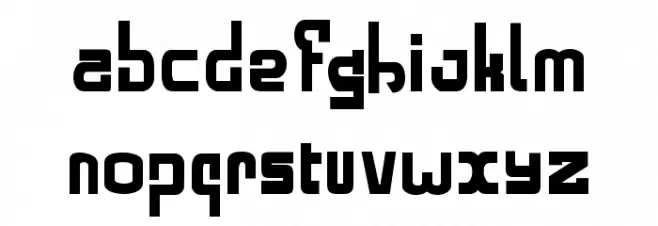 alphabold फ़ॉन्ट अपरकेस