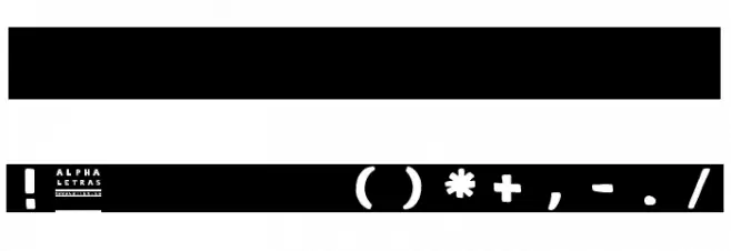 alphaletras Font OTHER CHARS
