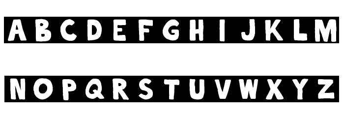 alphaletras Font LOWERCASE