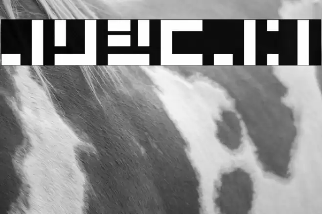 alphax Font examples