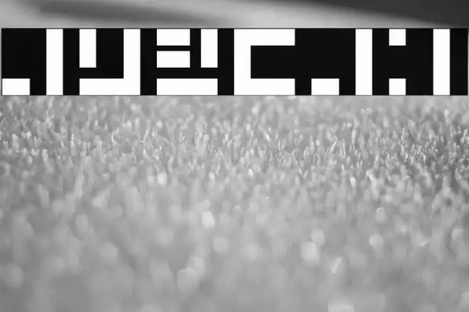 alphax Font examples