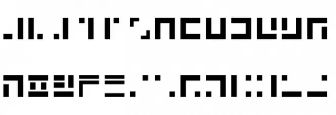 alphax Caratteri MINUSCOLO