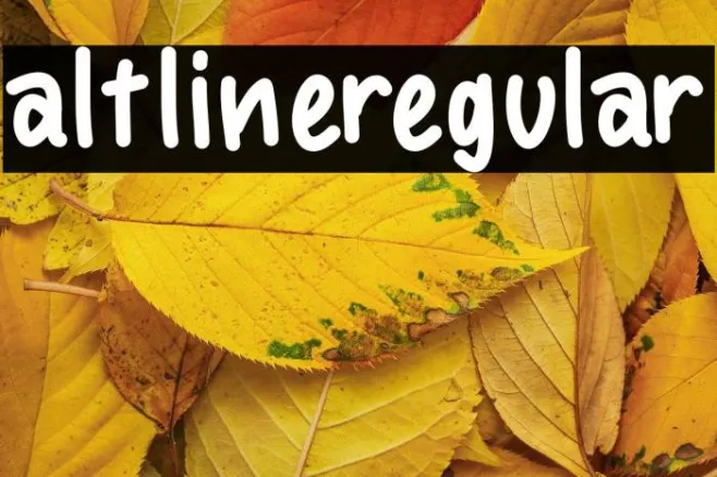 altlineregular Example 1
