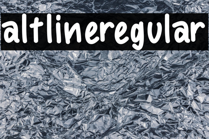 altlineregular Example 3