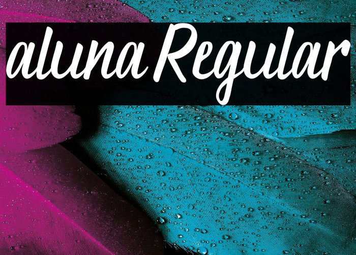 aluna Regular Example 2
