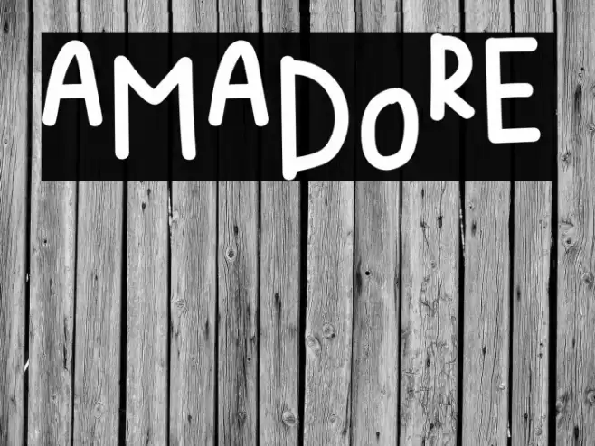 AMADORE Fonte examples