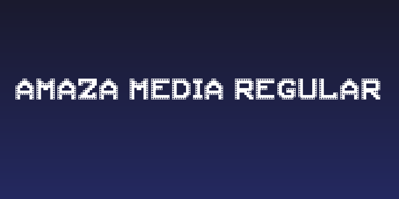 AMAZA MEDIA Regular Social Header