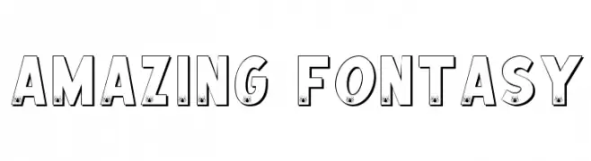 AMAZING FONTASY  baixar fontes gratis