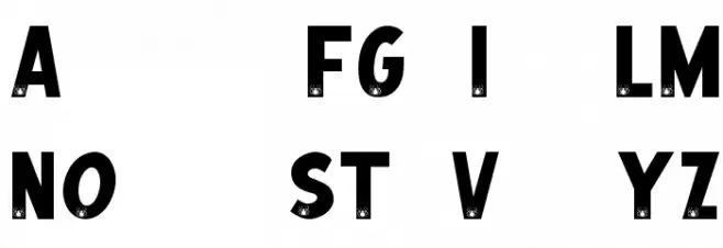 AMAZING FONTASY Font Litere mici