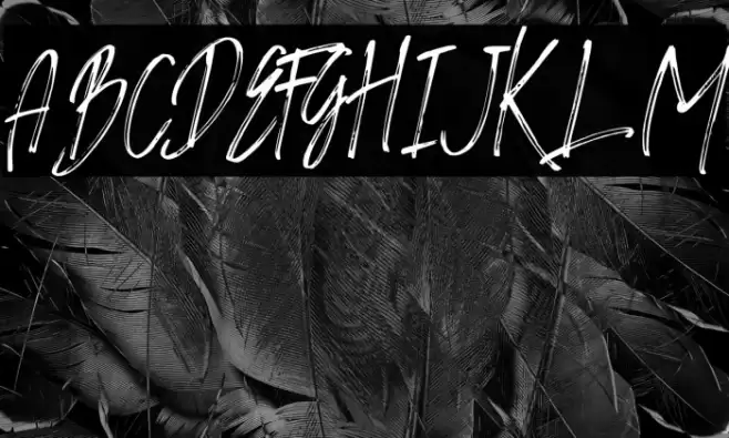 AMBYAR Font examples