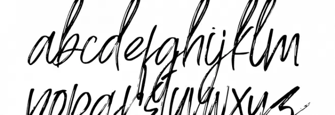 AMBYAR خط أحرف صغيرة