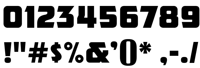 AMCAP Eternal Font OTHER CHARS