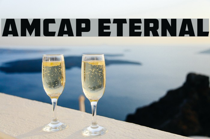 AMCAP Eternal Font examples