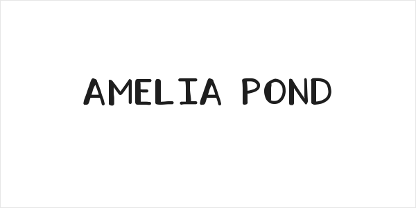 AMELIA POND Logo