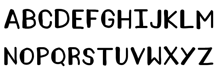 AMELIA POND Font LOWERCASE