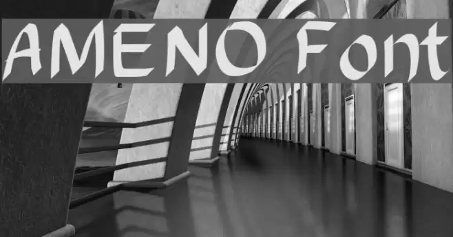AMENO Font examples