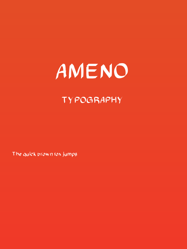AMENO Poster