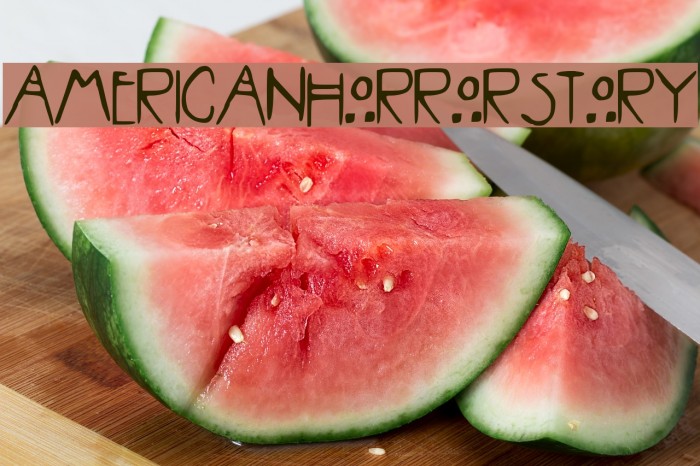 AMERICAN_HORROR_STORY Font examples