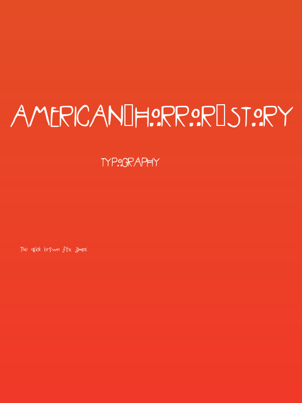 AMERICAN_HORROR_STORY Poster