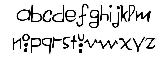 AMERICAN_HORROR_STORY Font LOWERCASE