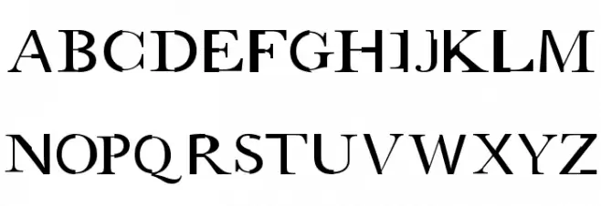 AMGaea Schriftart Groß