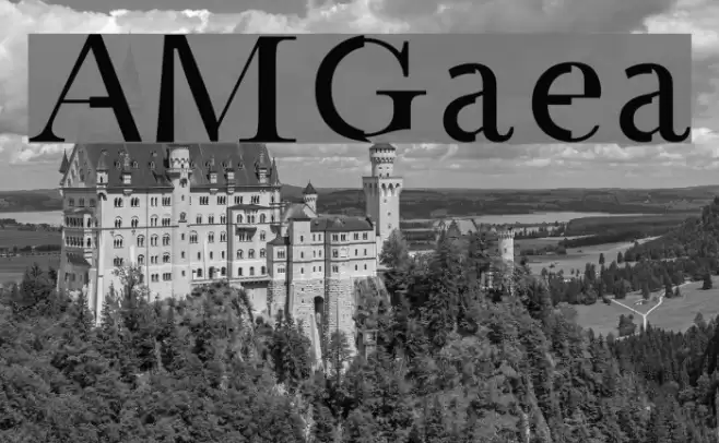 AMGaea Font examples
