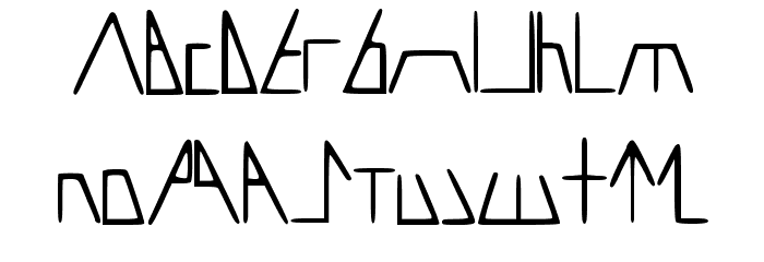 AMORC Font LOWERCASE