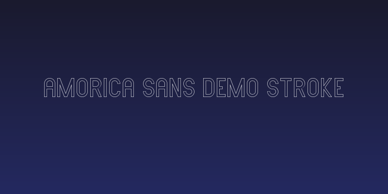 AMORICA SANS DEMO Stroke Social Header