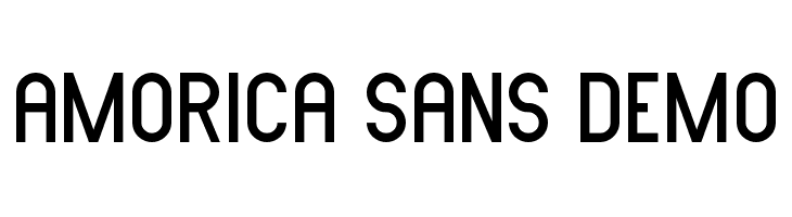 AMORICA SANS DEMO  font caratteri gratis