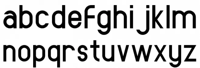 AMORICA SANS DEMO Font LOWERCASE