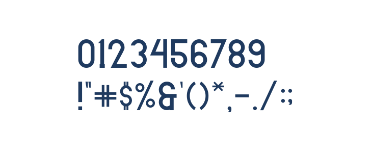 AMORICA SANS Other Characters