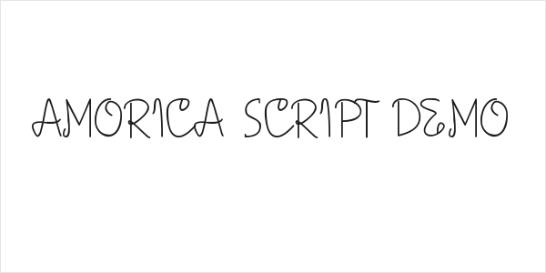 AMORICA SCRIPT DEMO Logo