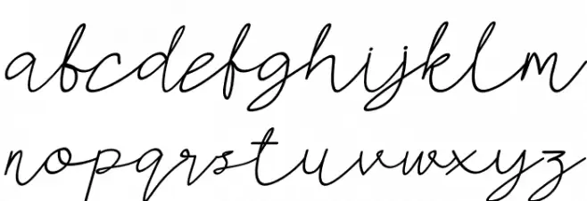 AMORICA SCRIPT Italic Polices MINUSCULES