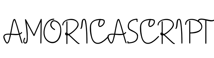 AMORICA SCRIPT Font
