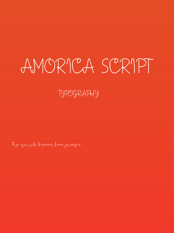 AMORICA SCRIPT Poster