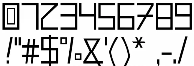 AMOceanus Font OTHER CHARS