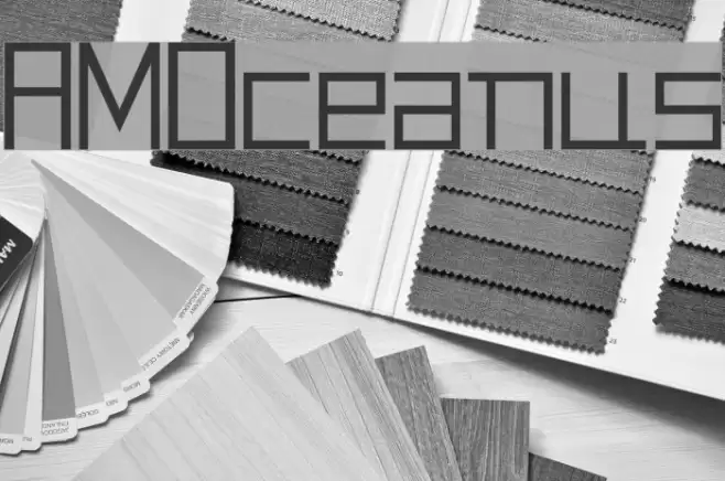 AMOceanus Font examples