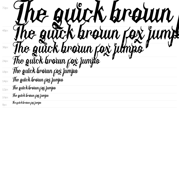 AMSTHA ITALIC Italic Waterfall