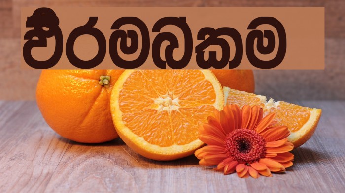 AMS_Arunalu Font examples