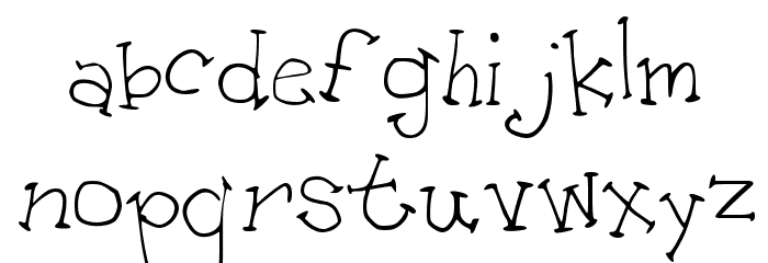 AMToon Font LOWERCASE