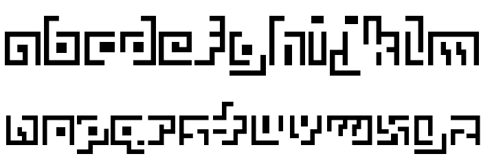 AMazing Font Litere mici